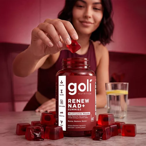 Goli Renew NAD+ Gummies - NAD+ 60 Gumicukor