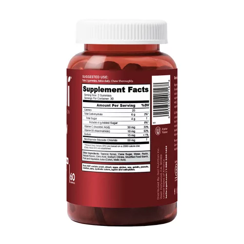 Goli Renew NAD+ Gummies - NAD+ 60 Gumicukor