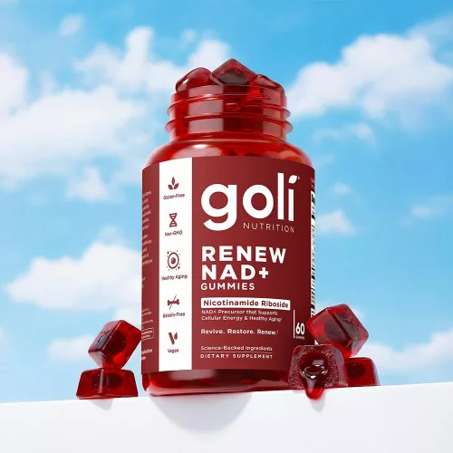 Goli Renew NAD+ Gummies - NAD+ 60 Gumicukor
