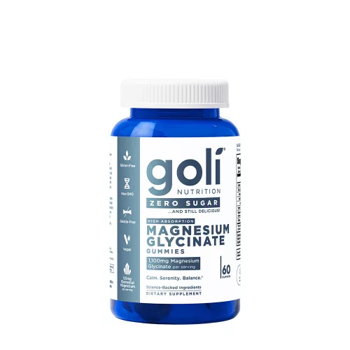 Goli Zero Sugar Magnesium Gummies - Cukormentes Magnézium 60 Gumicukor