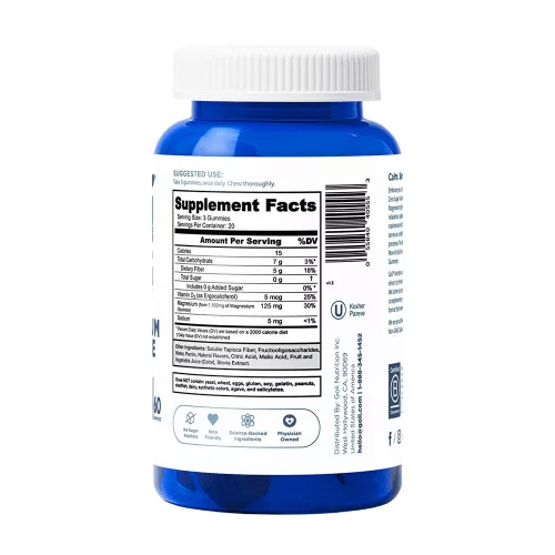 Goli Zero Sugar Magnesium Gummies - Cukormentes Magnézium 60 Gumicukor