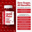 Goli Zero Sugar Apple Cider Vinegar Gummies - Cukormentes Almaecet 60 Gumicukor