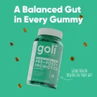 Goli Zero Sugar Pre + Post + Probiotics Gummies - Cukormentes Prebiotikum és Probiotikum 60 Gumicukor
