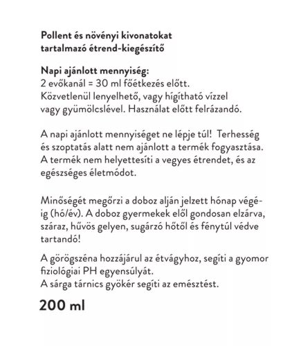 Vitaking Appetito 200 ml - Gyógynövényes szirup 200 ml
