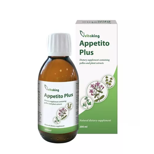 Vitaking Appetito Plus 200 ml - Gyógynövényes szirup 200 ml