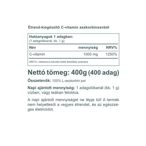 Vitaking Aszkorbinsav por 400 g