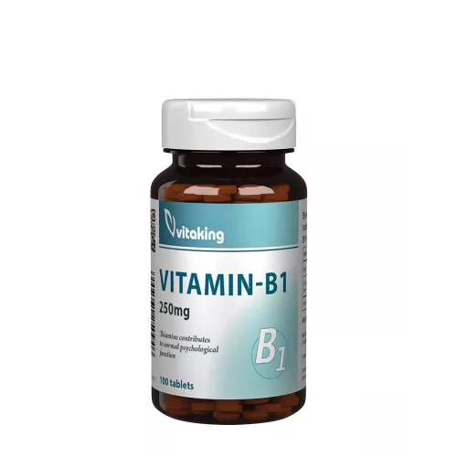 Vitaking B1-vitamin 250 mg 100 Tabletta