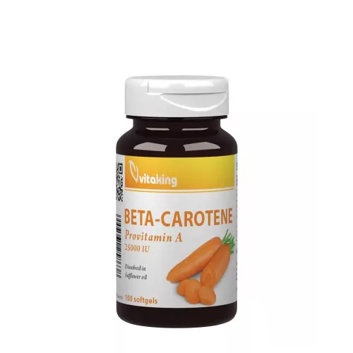 Vitaking Beta-Carotine 100 Lágykapszula