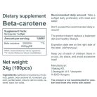Vitaking Beta-Carotine 100 Lágykapszula