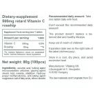 Vitaking Folyamatos Felszívódású C-vitamin tabletta Csipkebogyóval 100 Tabletta