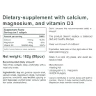 Vitaking CalMag Citrát + D3-vitamin 90 Lágykapszula