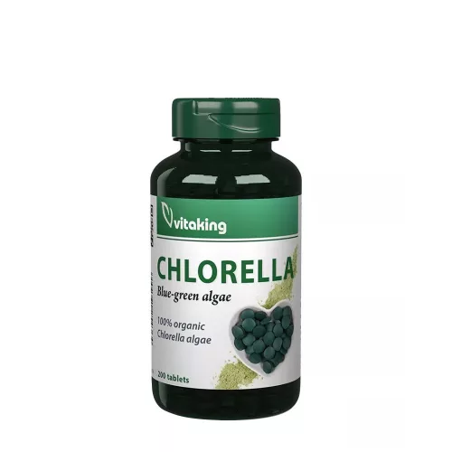 Vitaking Chlorella Alga 200 Tabletta