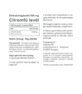 Vitaking Citromfű Levél 500 mg 60 Kapszula