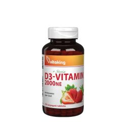 Vitaking Epres D3-vitamin 2000 NE 210 szopogatótabletta