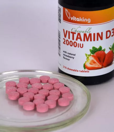 Vitaking Epres D3-vitamin 2000 NE 90 szopogatótabletta