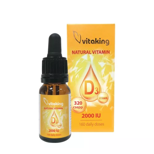 Vitaking D3-vitamin Csepp 10 ml