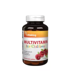   Vitaking Meggyes Gyerek Multivitamin rágótabletta 90 Rágótabletta