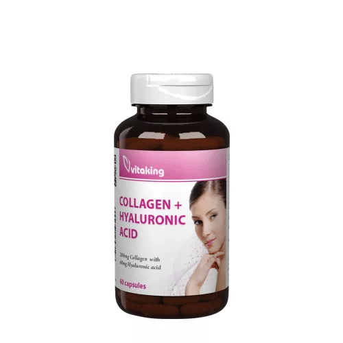 Vitaking Hialuronsav + Kollagén Komplex 60 Kapszula