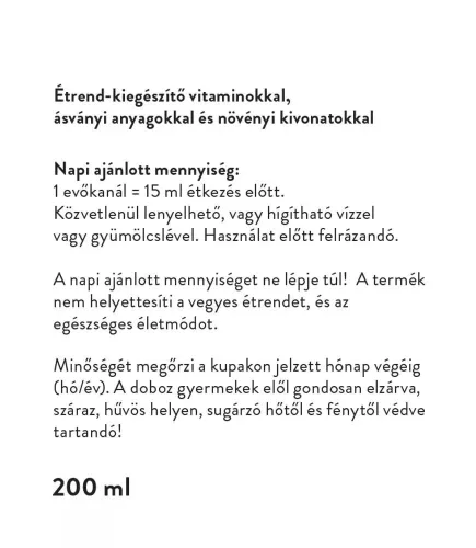 Vitaking Immuno Szirup Gyerekeknek 200 ml