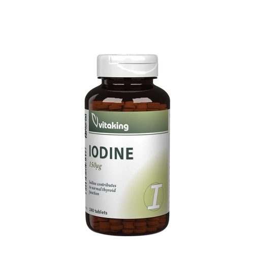 Vitaking Jód (Iodine) 240 Tabletta