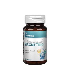   Vitaking MagneTrio D3+K2+ Magnézium Biszglicinát 30 Kapszula