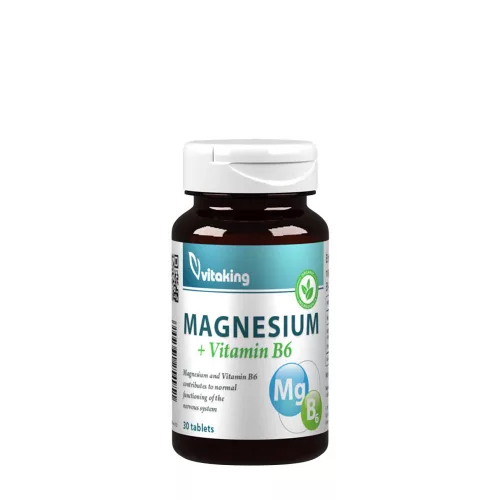Vitaking Magnesium Citrate 150 mg + B6 30 Tabletta