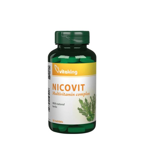 Vitaking Nicovit Komplex Vitamin tabletta Dohányzóknak 30 Tabletta