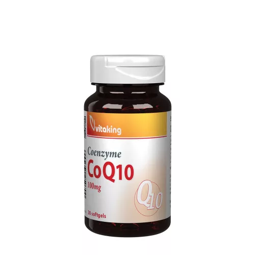 Vitaking Q-10 Koenzim 100 mg 30 Lágykapszula