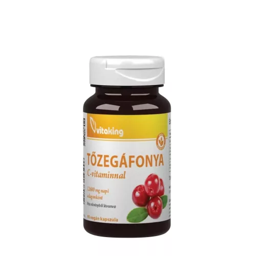 Vitaking Tőzegáfonya kapszula C&E Vitaminnal 90 Kapszula