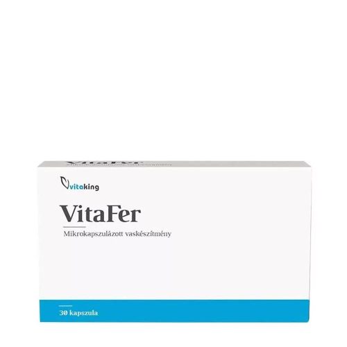 Vitaking Vitafer Mikrokapszulázott Vaskészítmény 30 Kapszula