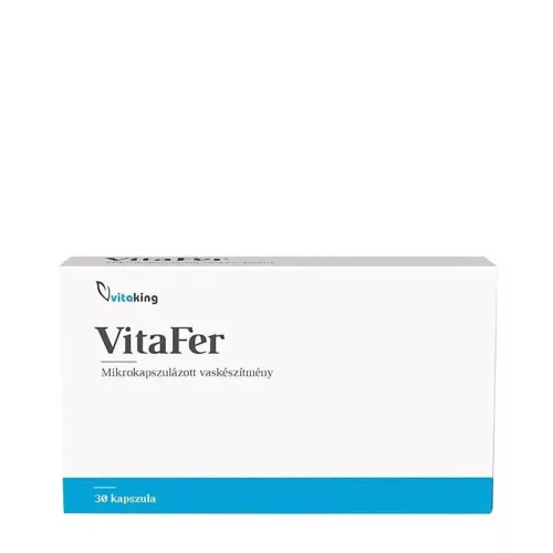 Vitaking Vitafer Mikrokapszulázott Vaskészítmény 30 Kapszula
