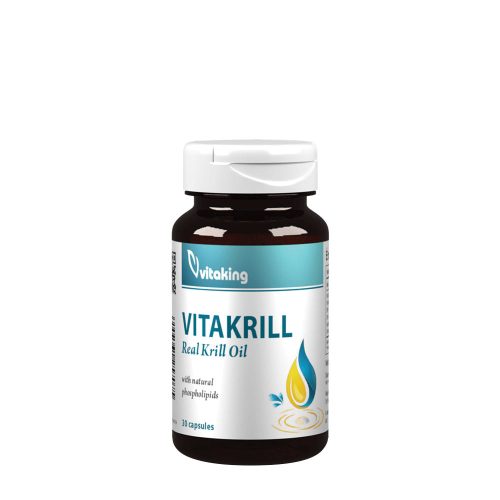 Vitaking Vitakrill Olaj 30 Lágykapszula