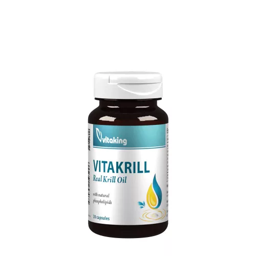Vitaking Vitakrill Olaj 30 Lágykapszula