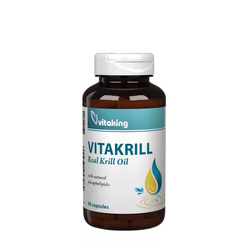 Vitaking Vitakrill Olaj 90 Lágykapszula