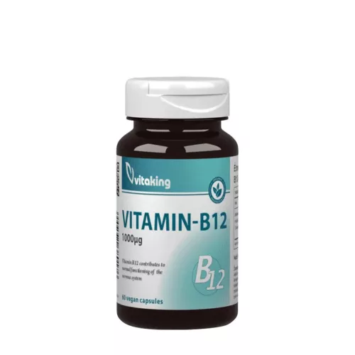 Vitaking Vegán B-12 Vitamin 60 Veg Kapszula