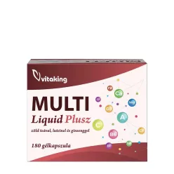 Vitaking Multi Liquid Plusz Multivitamin 180 Lágykapszula
