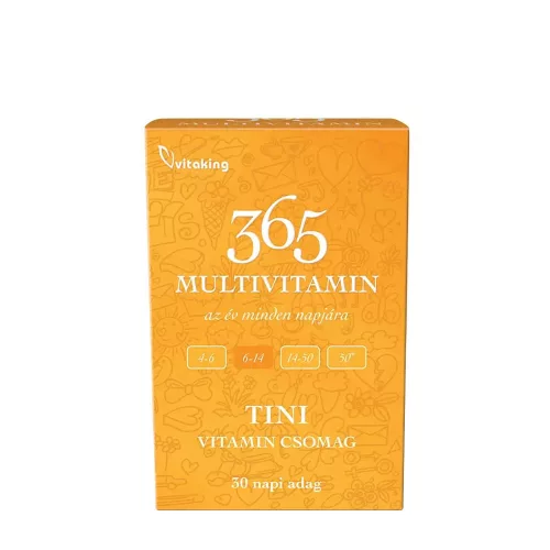 Vitaking 365 Multivitamin Tini Csomag 30 Csomag