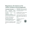 Vitaking MagneTrio D3+K2+ Magnézium biszglicinát 80 Kapszula