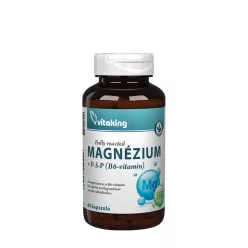   Vitaking Magnézium Biszglicinát + B6 (P5P) vitamin 60 Kapszula