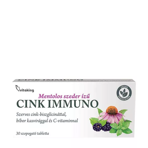 Vitaking Cink Immuno 30 Tabletta