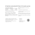 Vitaking B2 Vitamin 40 mg 30 Tabletta