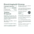 Vitaking Ginzeng Kivonat 100 mg 90 Kapszula