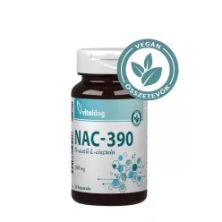 Vitaking NAC-390 (N-acetil-L-cisztein) 390 mg 60 Kapszula