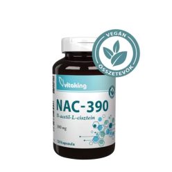 Vitaking NAC-390 (N-acetil-L-cisztein) 390 mg 120 Kapszula