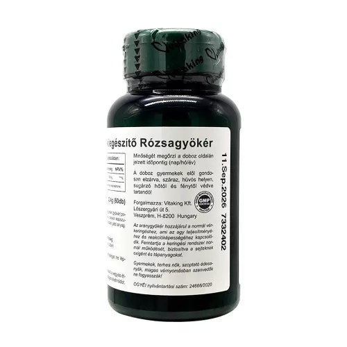 Vitaking Rhodiola Rosea - Rózsagyökér Kivonat 400 mg 60 Kapszula