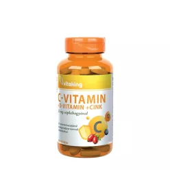Vitaking C+D3+Cink - Biszglicinát+Csipkebogyó 90 Tabletta