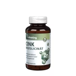 Vitaking Cink Biszglicinát 25 mg 120 Veg Kapszula