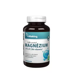   Vitaking Magnézium Biszglicinát + B6 (P5P) vitamin 120 Kapszula