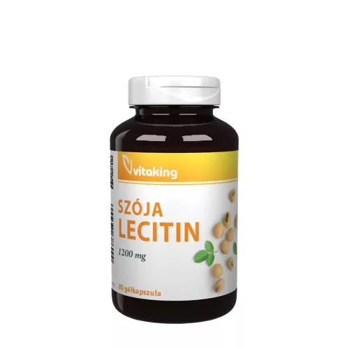 Vitaking Szója Lecitin 80 Lágykapszula