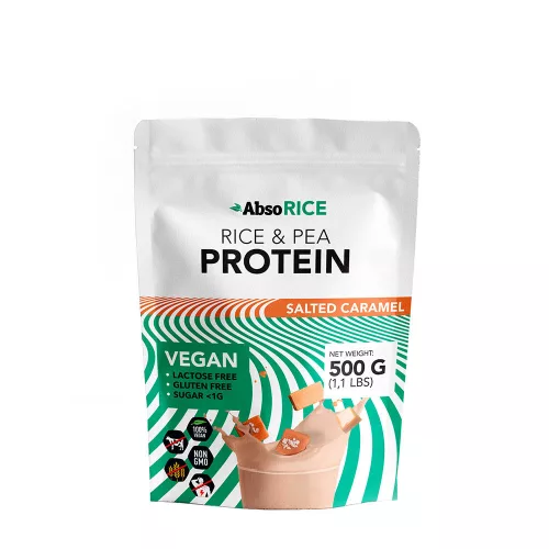 AbsoRice Rice & Pea Protein - Vegán Fehérjepor 500 g